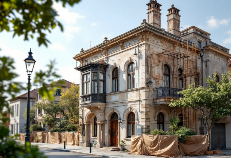 Ristrutturazione di una villa storica ispirata a Magritte