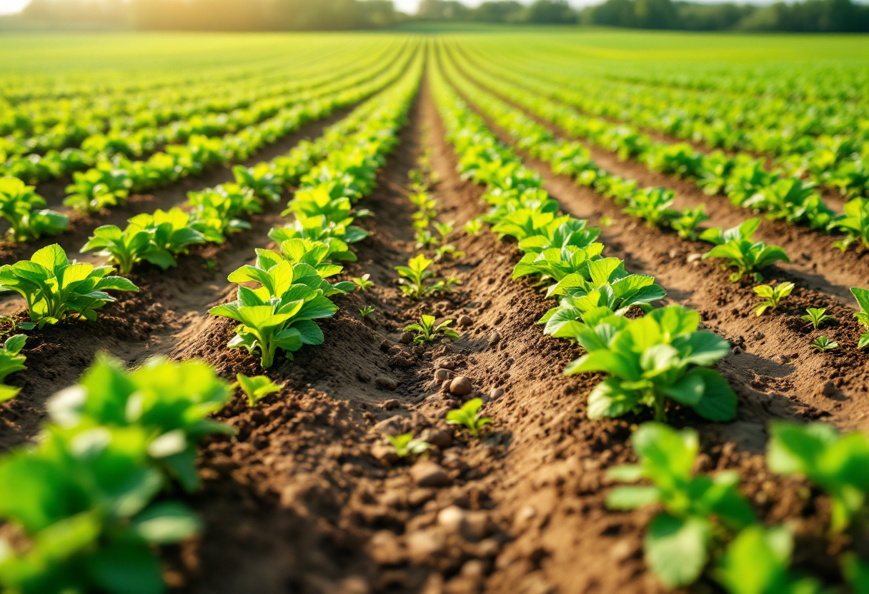 Cinta Senese in un'azienda agricola innovativa