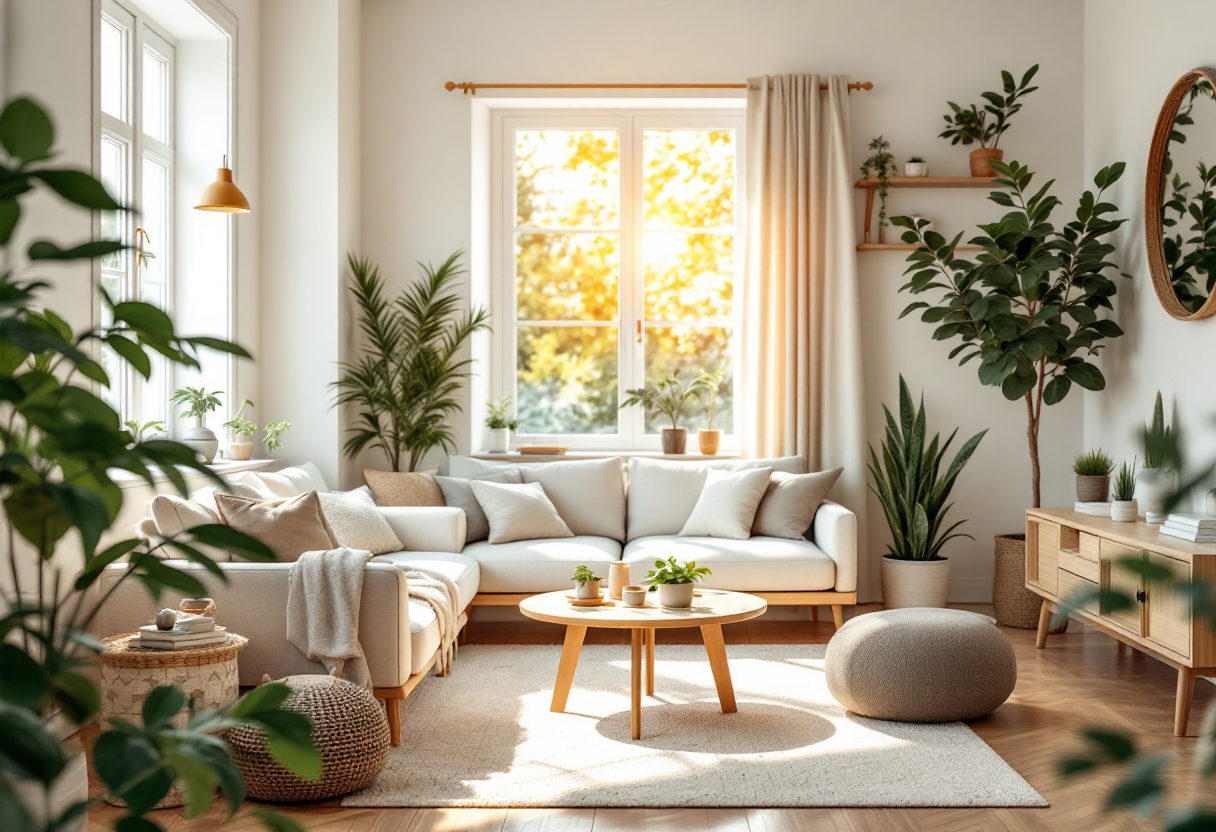 Applicazione del Feng Shui in diverse stanze