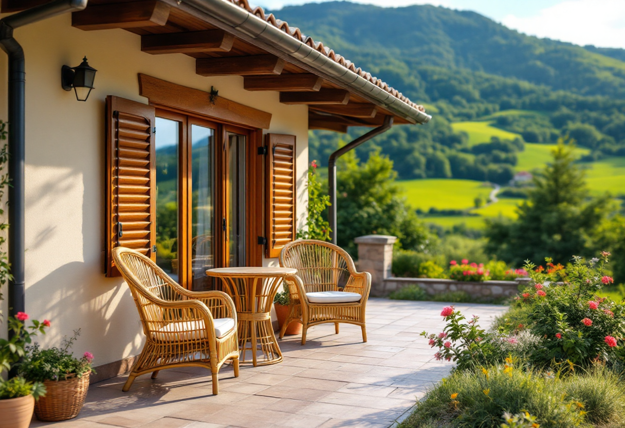 Casa vacanze in Italia con vista panoramica